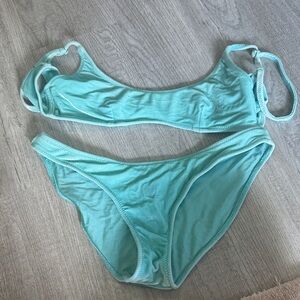 Triangl Swimwear Light Blue Bikini Set